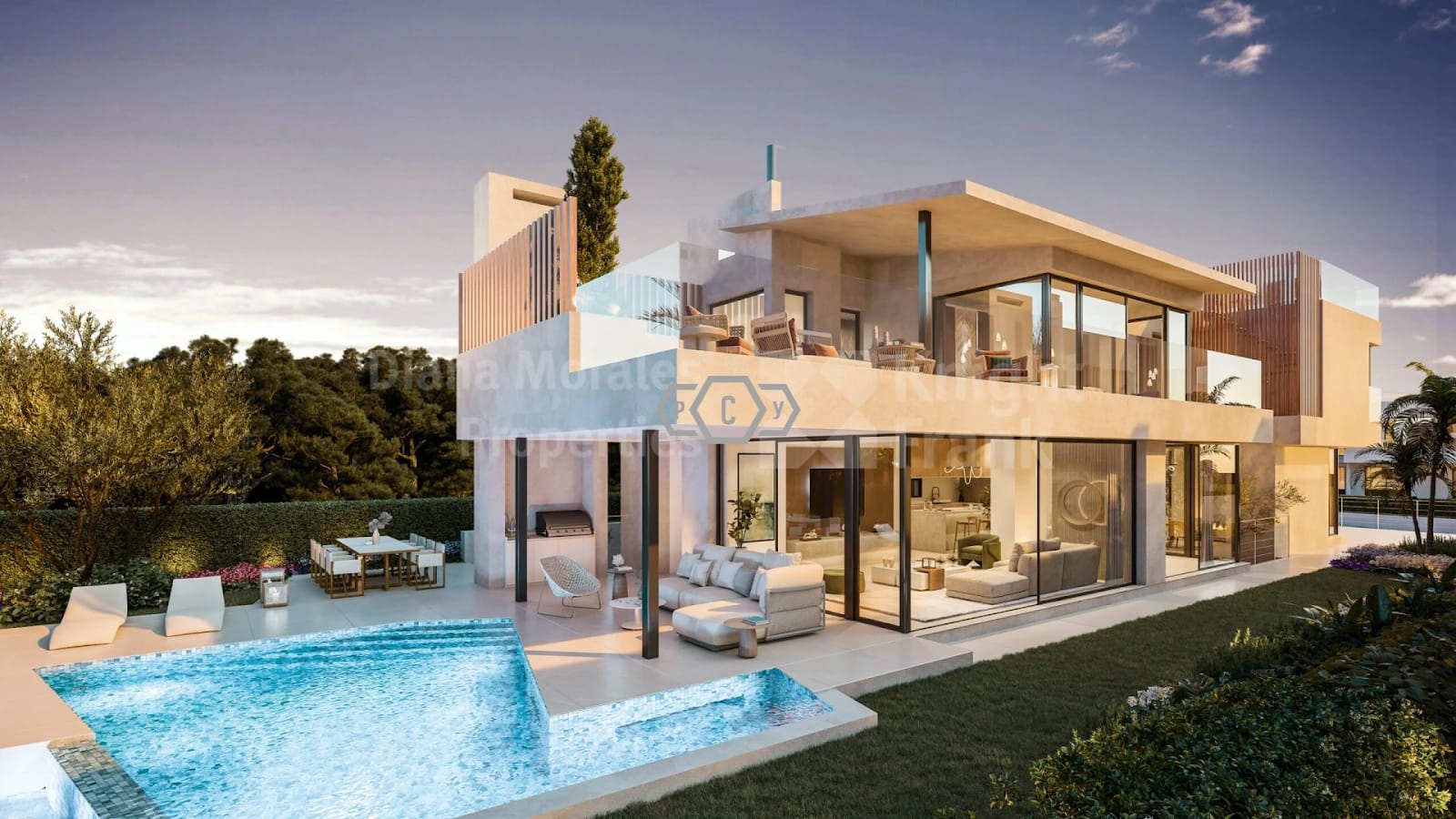 Construction of a villa image