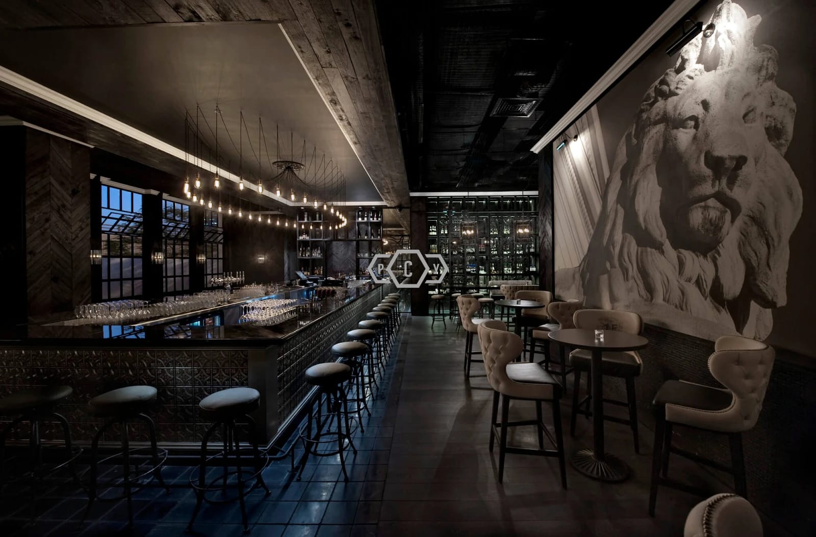 Pub design, bar design image